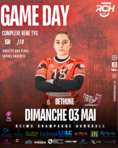 [N2]🔥 À VOS AGENDAS : AVANT-DERNIER MATCH À DOMICILE POUR LE RCH 🔴⚪